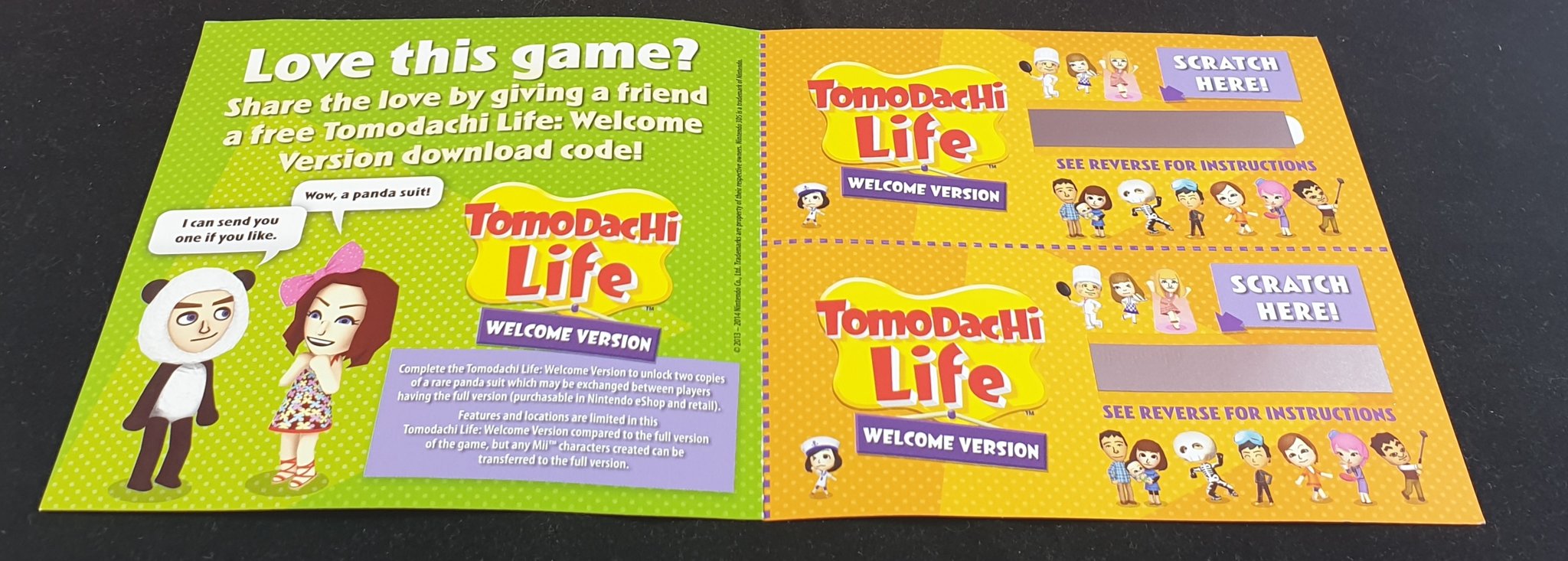 tomodachi life download code